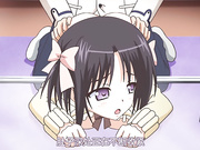 [PoRO] らぶ2Quad 「妹巫女痴漢・ほのか～羞じらいねだる桃尻電車」