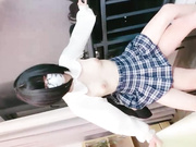 新人眼镜小萝莉娇小身材白嫩美乳多毛粉穴