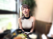 390JNT-114 G乳スレンダー×中出し×イラマ (芦名ほのか) - 1of5