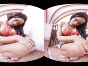 Facesitting fun with black nymph