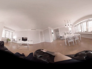 Virtual Porn 360 Hot brunette giving the best POV blowjob