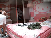 特色房全视野偷拍苗条性感的长裙美女刚回房间男友就扒内裤要操她,美女嘴里说着不要,身体缺拼命迎合呻吟浪叫!