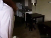 宾馆悄悄打飞机太投入女服务员进来都不知 经过一翻引诱加威胁 最后无套内射