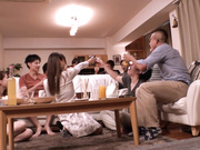 [HND-456] 那天，大学的酒会变成了中出轮奸团。河南実里 - 1of5