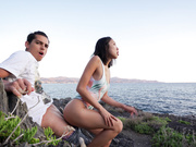 【全網首發】『性愛日記』之激情愛琴海-歐洲留學極品女友『林雅兒』與法國帥哥海邊激情啪啪 場面淫蕩刺激 超清4K原版收藏