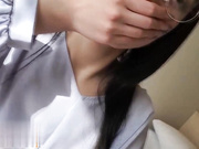 眼鏡妹OL翹班到賓館幽會中出