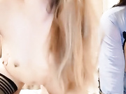 高颜值美女主播和炮友来富婆家后入啪啪