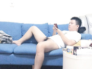 约了个黄裙妹子啪啪沙发上操口交抽插猛操