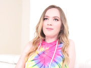 热嬉皮士赫斯蒂亚摸弄打奶揉捏高潮不断